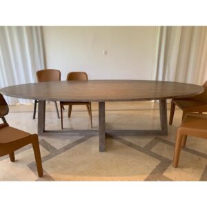 Calm Dining Table 75x200x90 cm - Brown - Cal.din.20