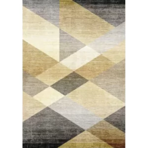 PREMIUM GREY YELLOWISH RUG -CATALOGUS AANBIEDING BEURS FEBR 2020-14-WOOL